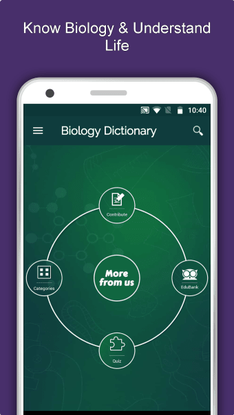 Biology Dictionary Offline Learn Basics