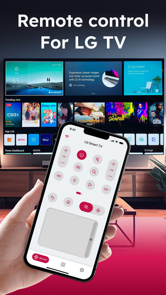 Remote for LG Smart TV