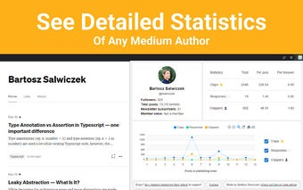 Medium Any Author Stats