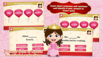 Princess Second Grade Games