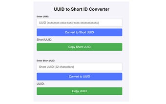 UUID converter