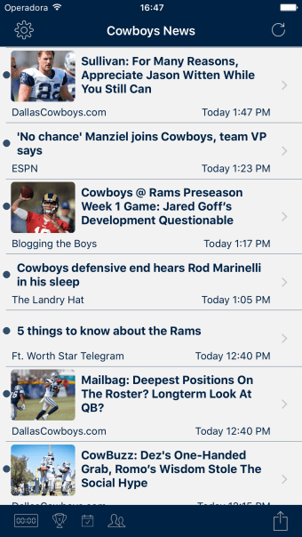Football News - Dallas Cowboys
