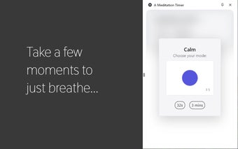 A Meditation Timer