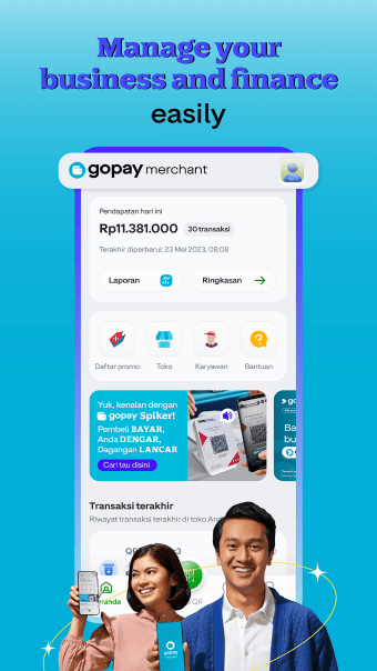 GoPay Merchant Versi Perdana