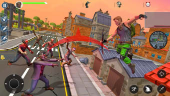 Fortnight Zombie Attack Battle Royale Survival 3D
