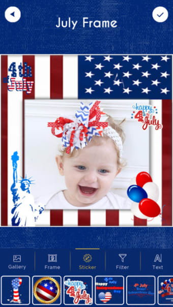 4th of July Photo Frames HD