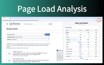 Page Load Time and Resources