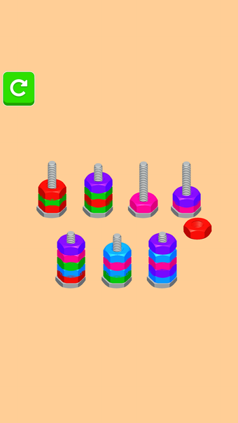 Screw Stack 3D - Bolts Puzzle