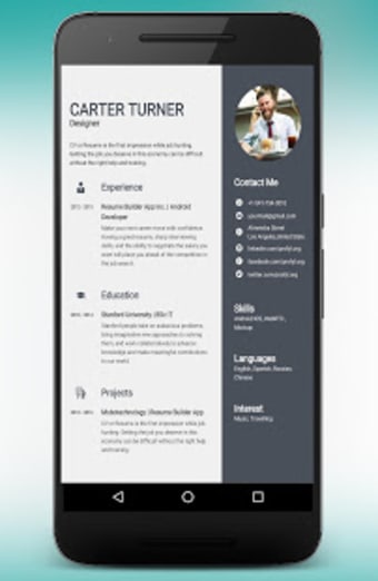 Resume Builder  CV Maker - PDF Template Editor