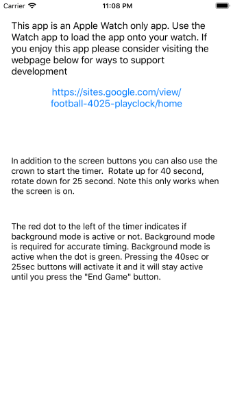 Football 4025 Playclock