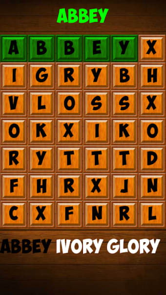 Find a WORD among the letters