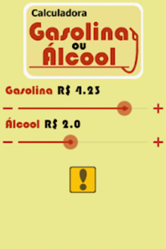 Calculadora Gasolina ou Álcool