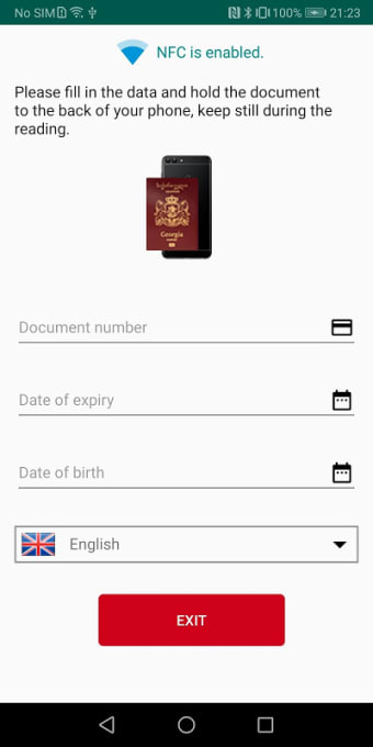 NFC Passport Reader