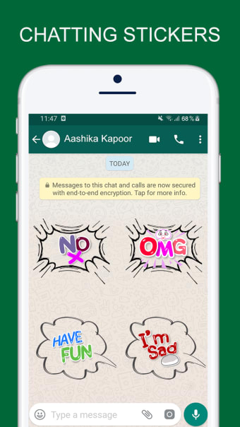 Chatting Stickers For Whatsapp