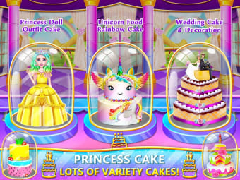 Princess Cake Cooking Games