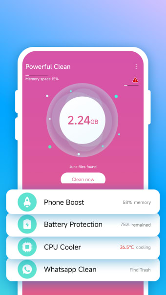 PowerfulClean: Speed Booster