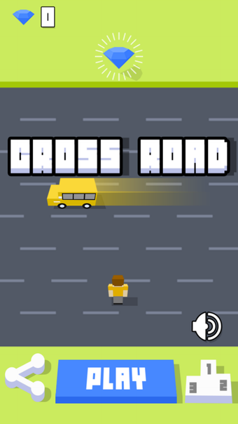 Cross Road Dont Crash 3D - Endless Arcade Games