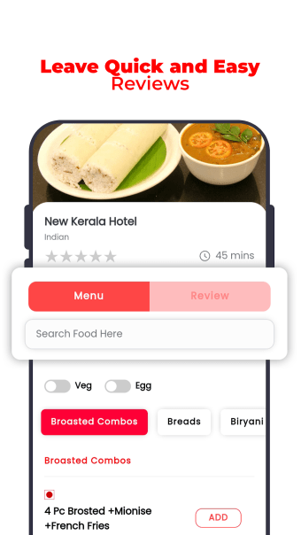 Chopze : Food Delivery App