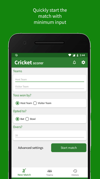 Cricket Scorer