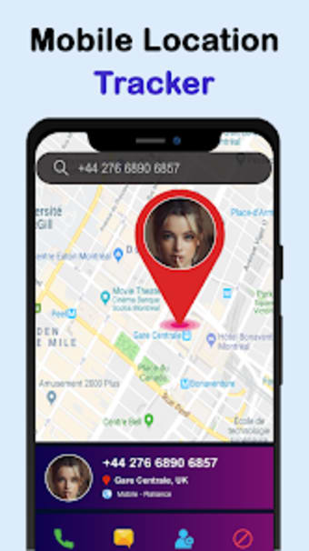 GPS Mobile Location Tracker