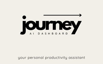 Journey: AI Powered Productivity Dashboard