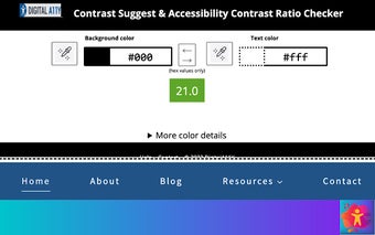 DigitalA11Y Color Contrast Checker