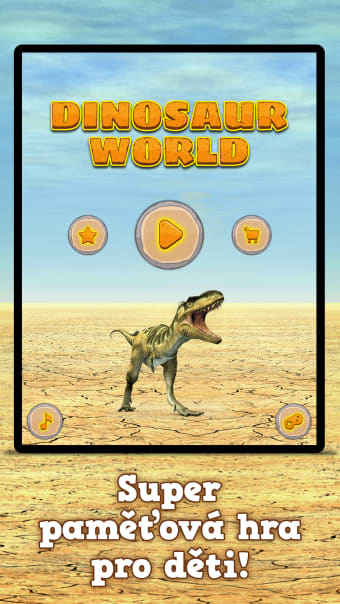 Svět dinosaurů : Paměťové hry pro děti