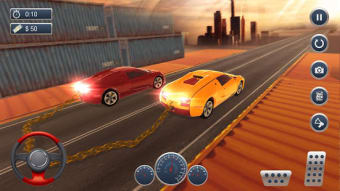 Chained Car Racing Drive Adventure