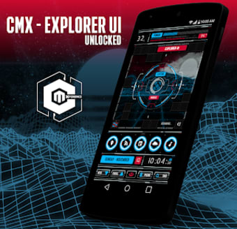 CMX - Explorer UI  KLWP Theme