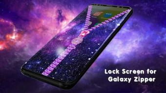 Galaxy Zipper Screen Lock