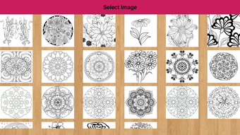 Flower Coloring Pages Mandala