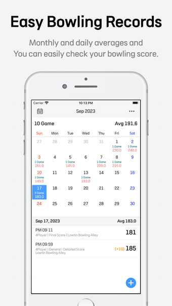 BowlingScore - Easy Record