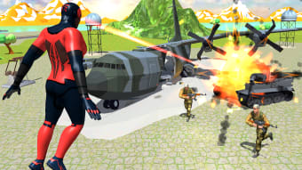 Iron Superhero War: Battle  Rescue