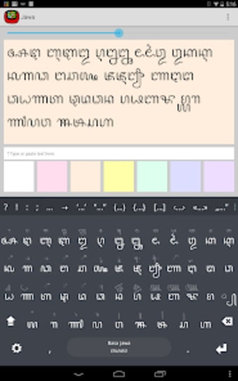 Jawa Keyboard script plugin