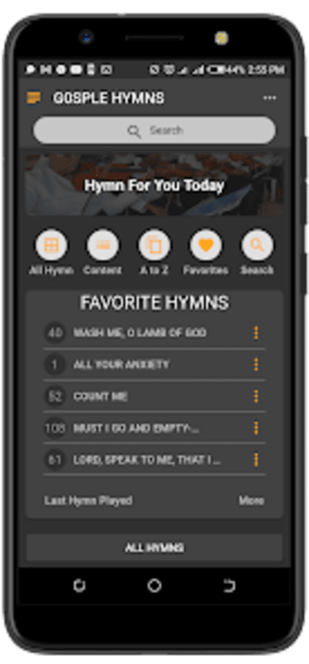 gospel hymns and songs