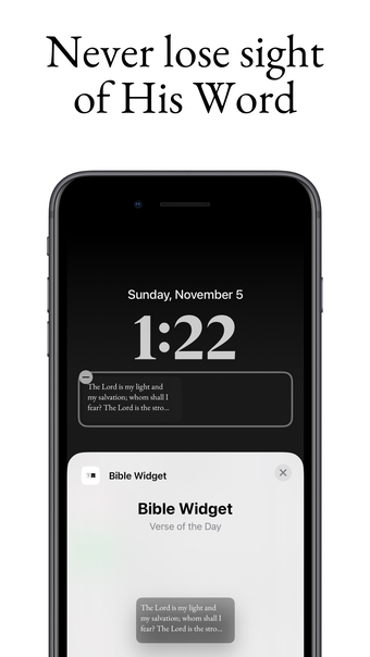 Bible Widget