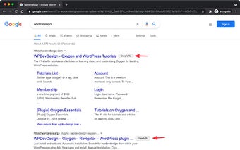 Copy URL Buttons in Google Search Results