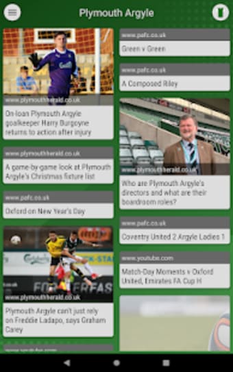 EFN - Unofficial Plymouth Argyle Football News