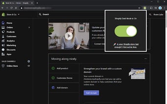 Dark Mode for Shopify