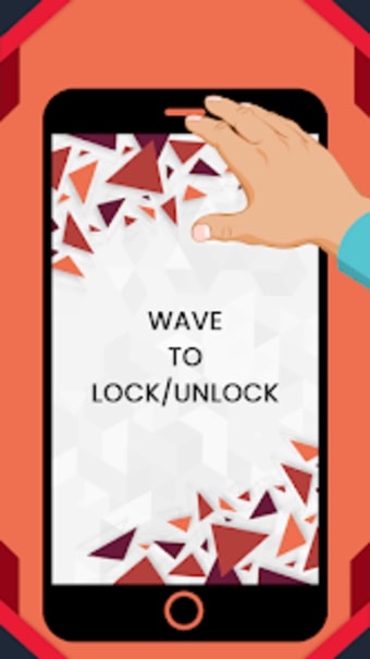 Wave to LockUnlock Screen