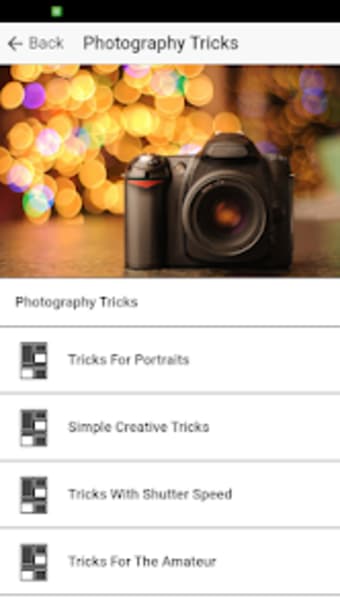 Photography Tricks  Tips
