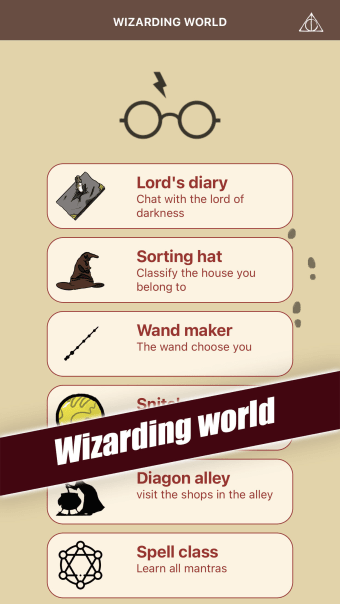 Wizarding world - Sorting hat