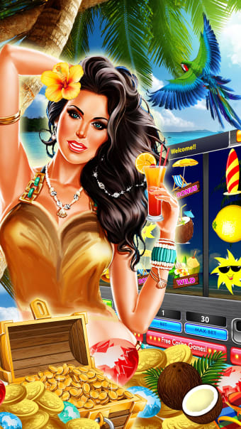 Paradise Mania Slots: 5-Reel Spin Ember-s Jackpot