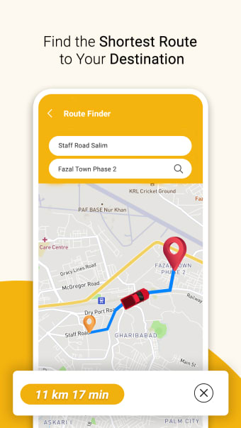 GPS Route Finder : Maps Navigation  Directions