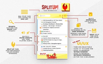 SplitUp! - Tab manager