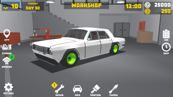 Retro Garage - Car Mechanic