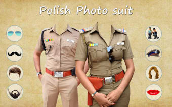Woman Police Photo Suit Editor