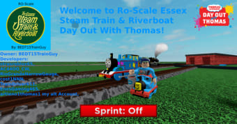 RO-Scale Essex Steam Train And Riverboat
