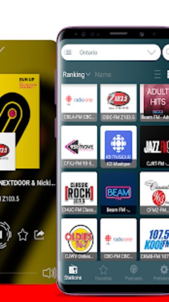 Radio Canada - Internet Radio App