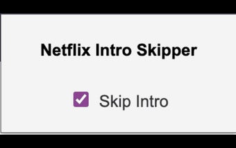 Netflix Intro Skipper